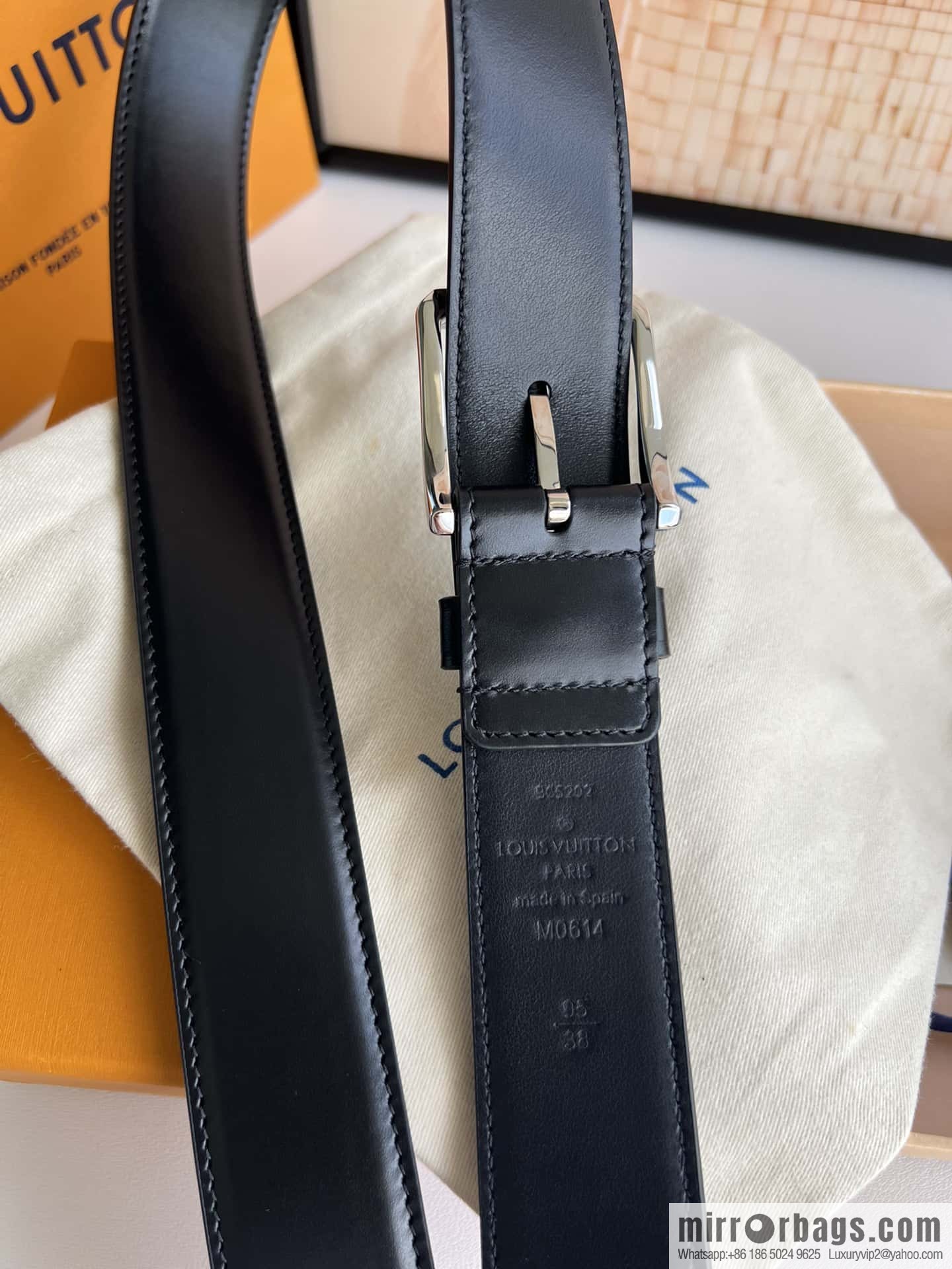 LV Montaigne belt 35mm