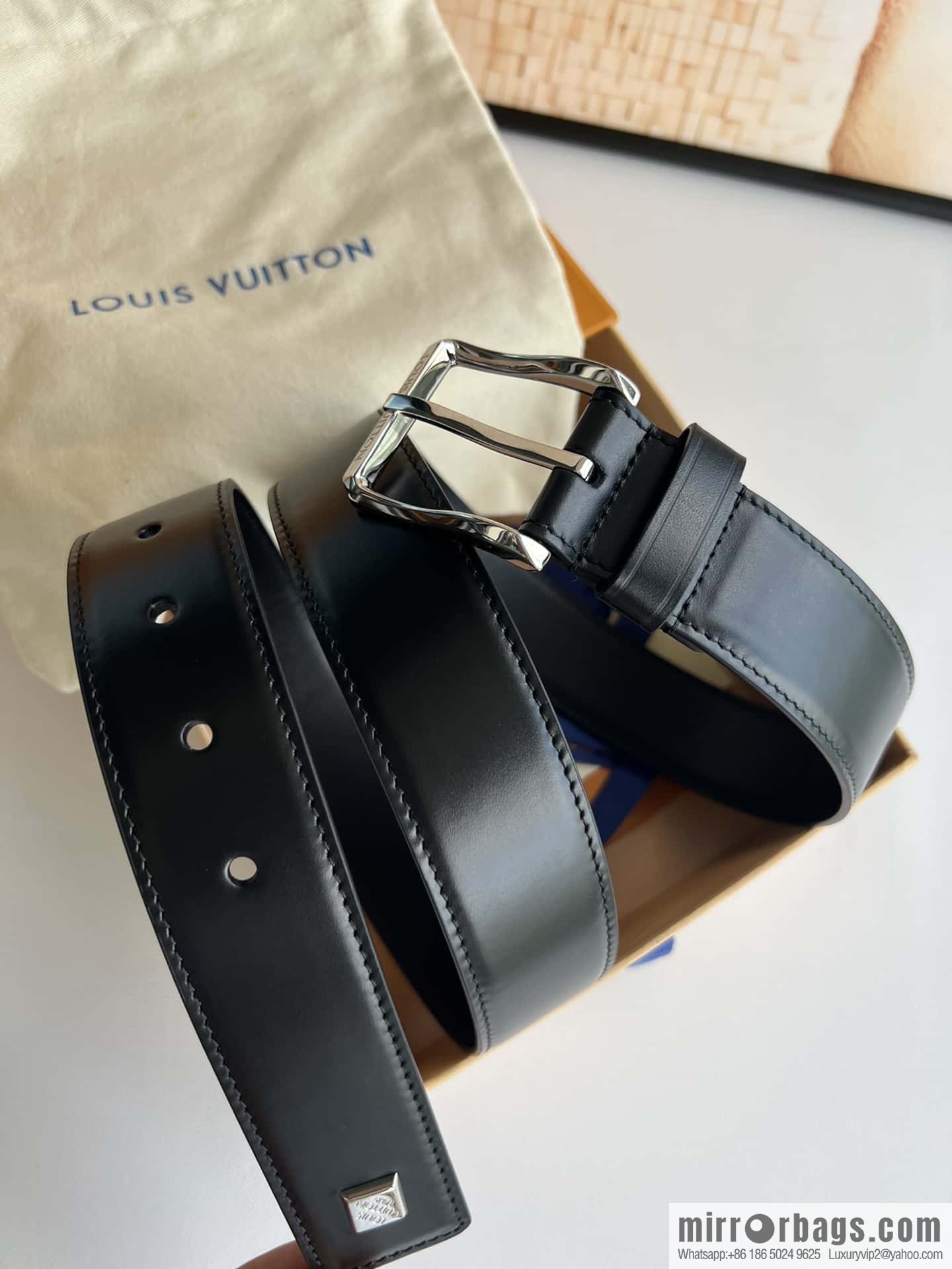 LV Montaigne belt 35mm