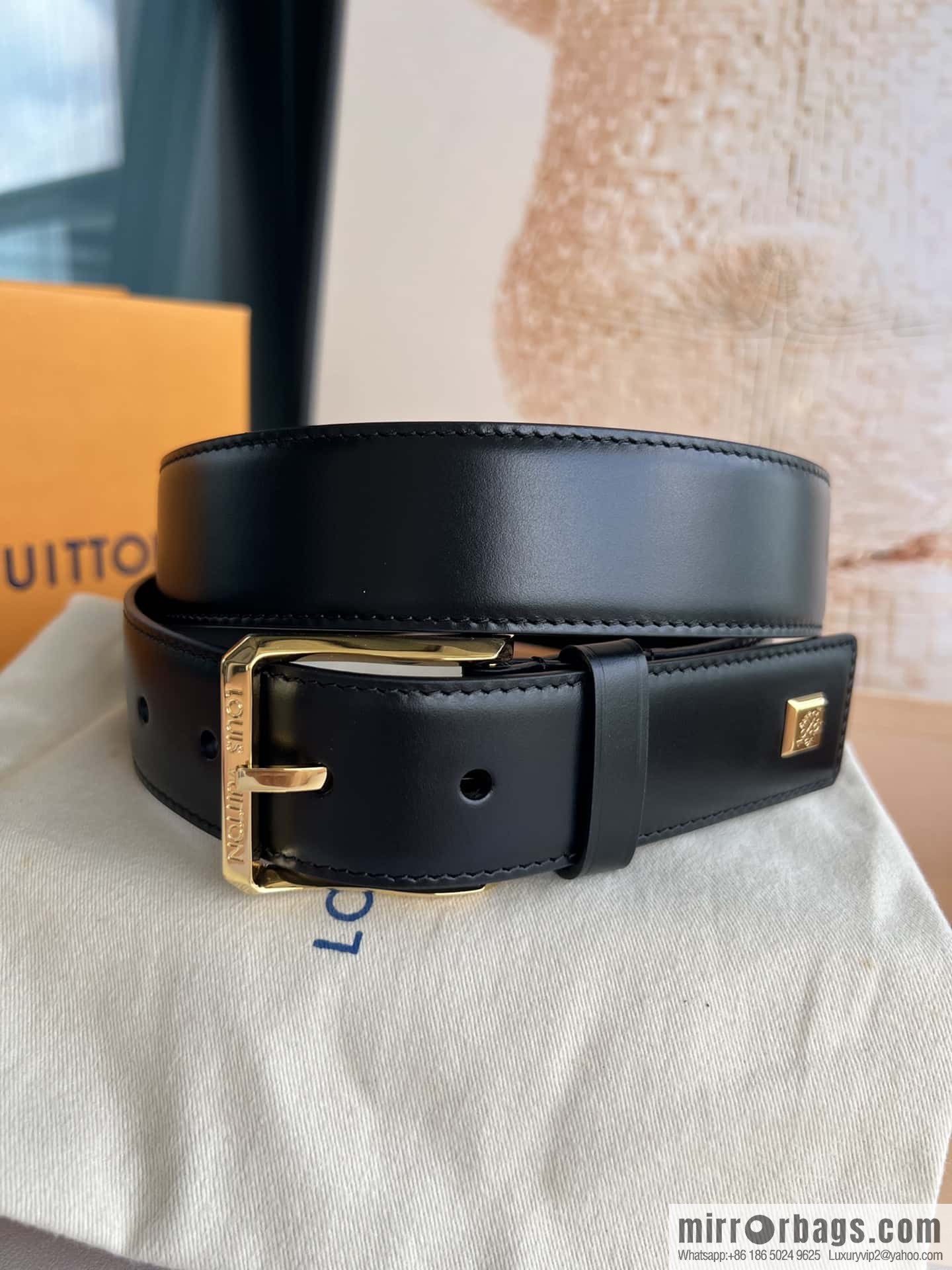 LV Montaigne belt 35mm