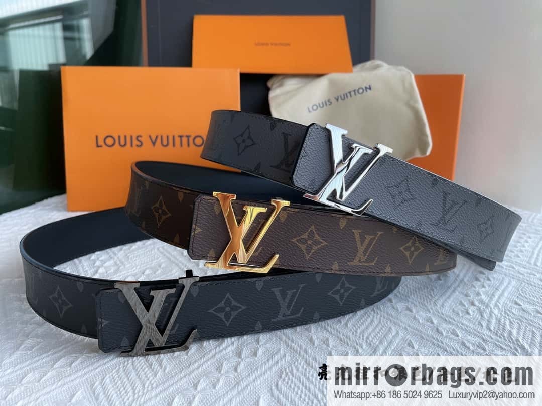 LV Classic Embossed Belt 40mm