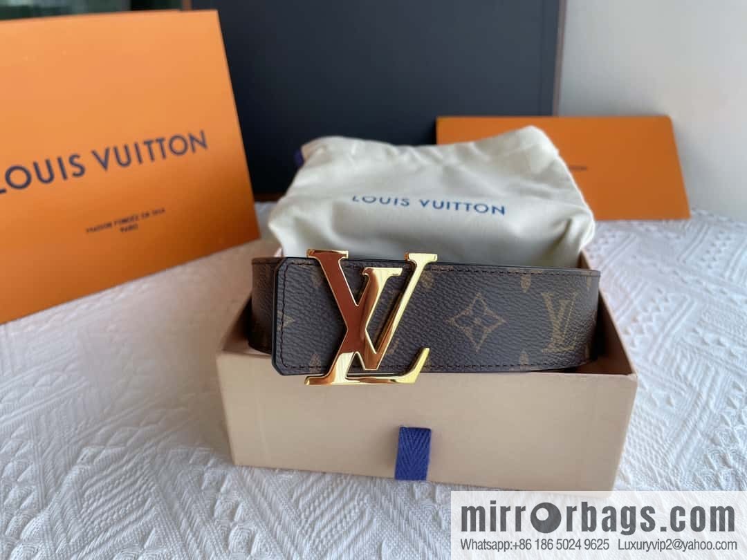 LV Classic Embossed Belt 40mm