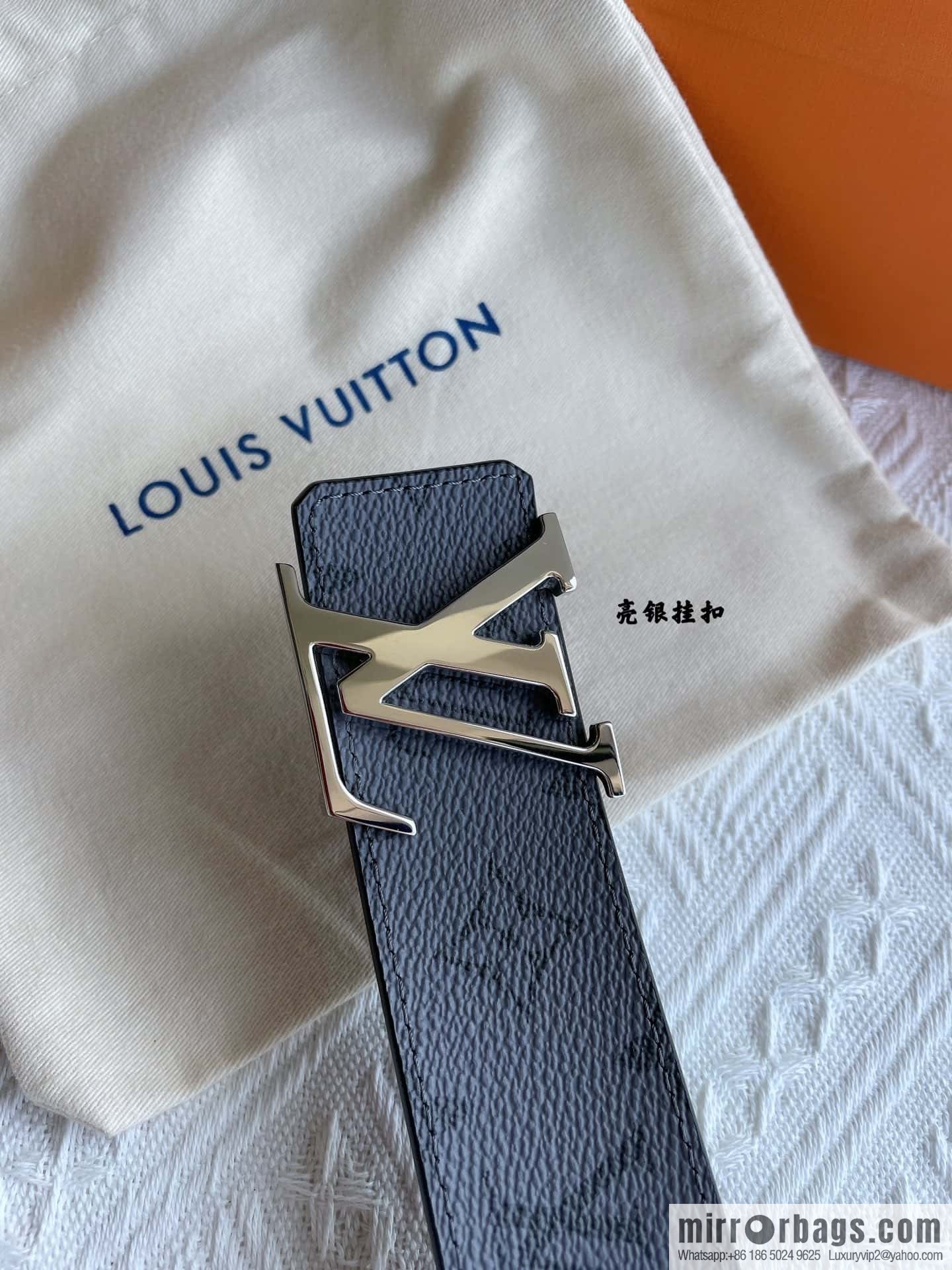 LV Classic Embossed Belt 40mm