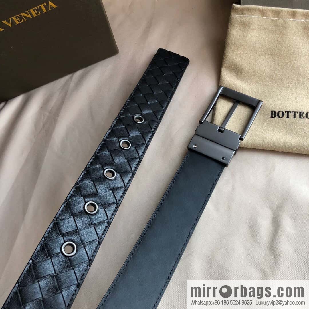 Bottega Veneta, woven, tailor adjustable belt 3.5cm