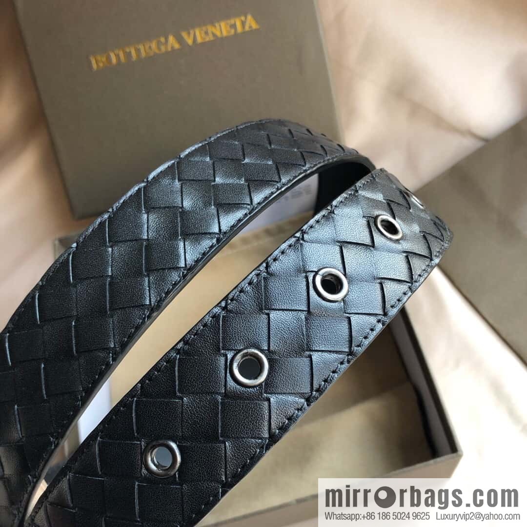 Bottega Veneta, woven, tailor adjustable belt 3.5cm