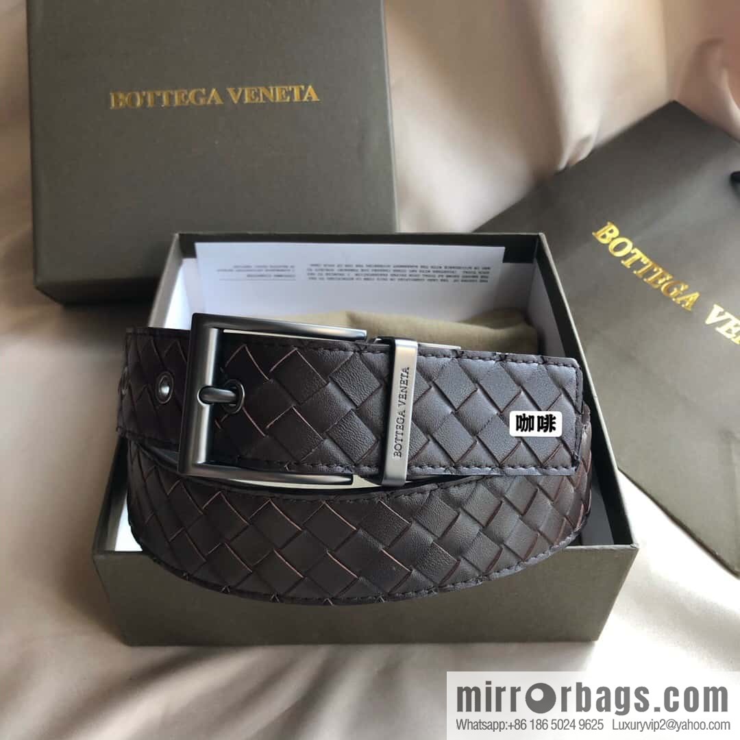 Bottega Veneta, woven, tailor adjustable belt 3.5cm