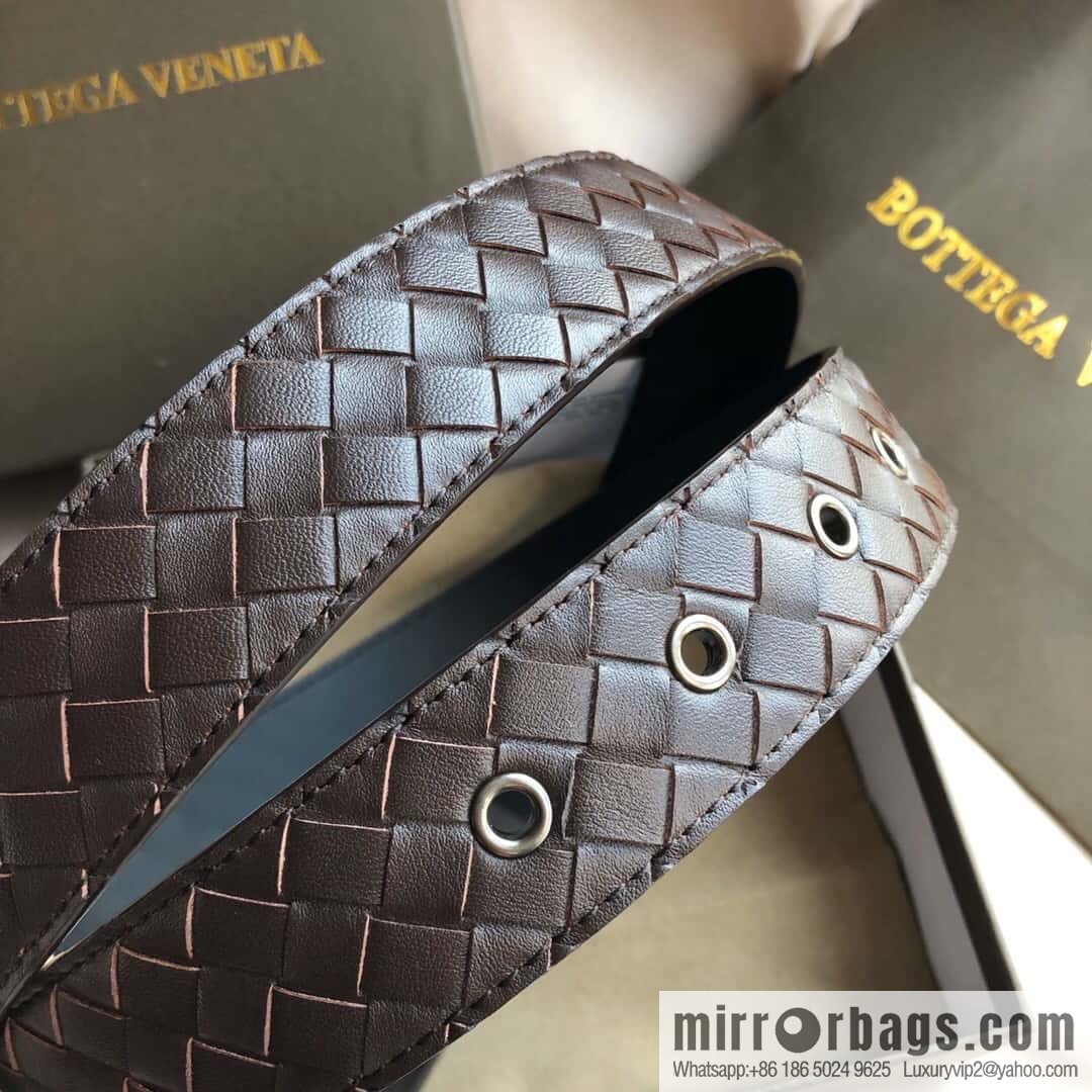 Bottega Veneta, woven, tailor adjustable belt 3.5cm