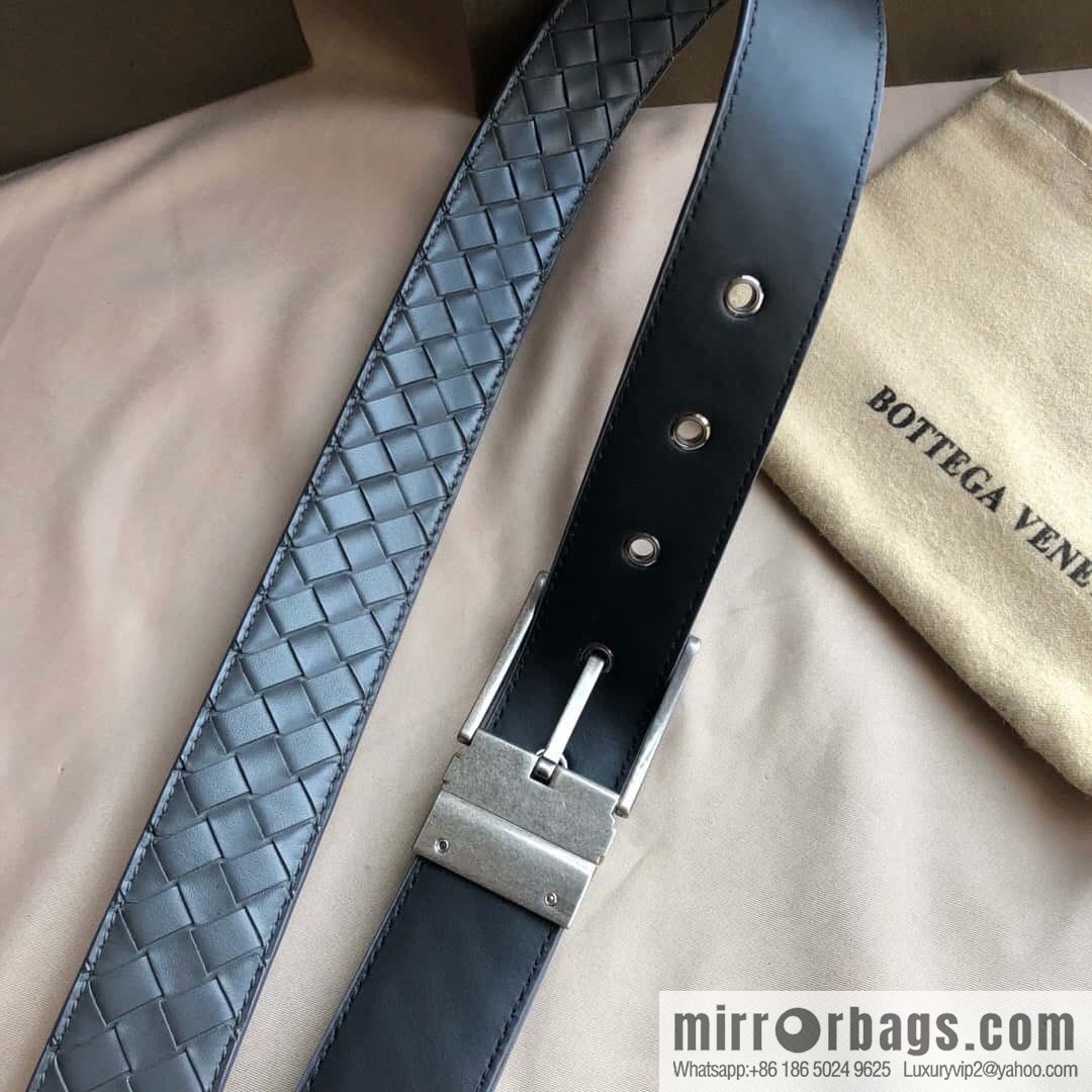 Bottega Veneta, woven, tailor adjustable belt 3.5cm