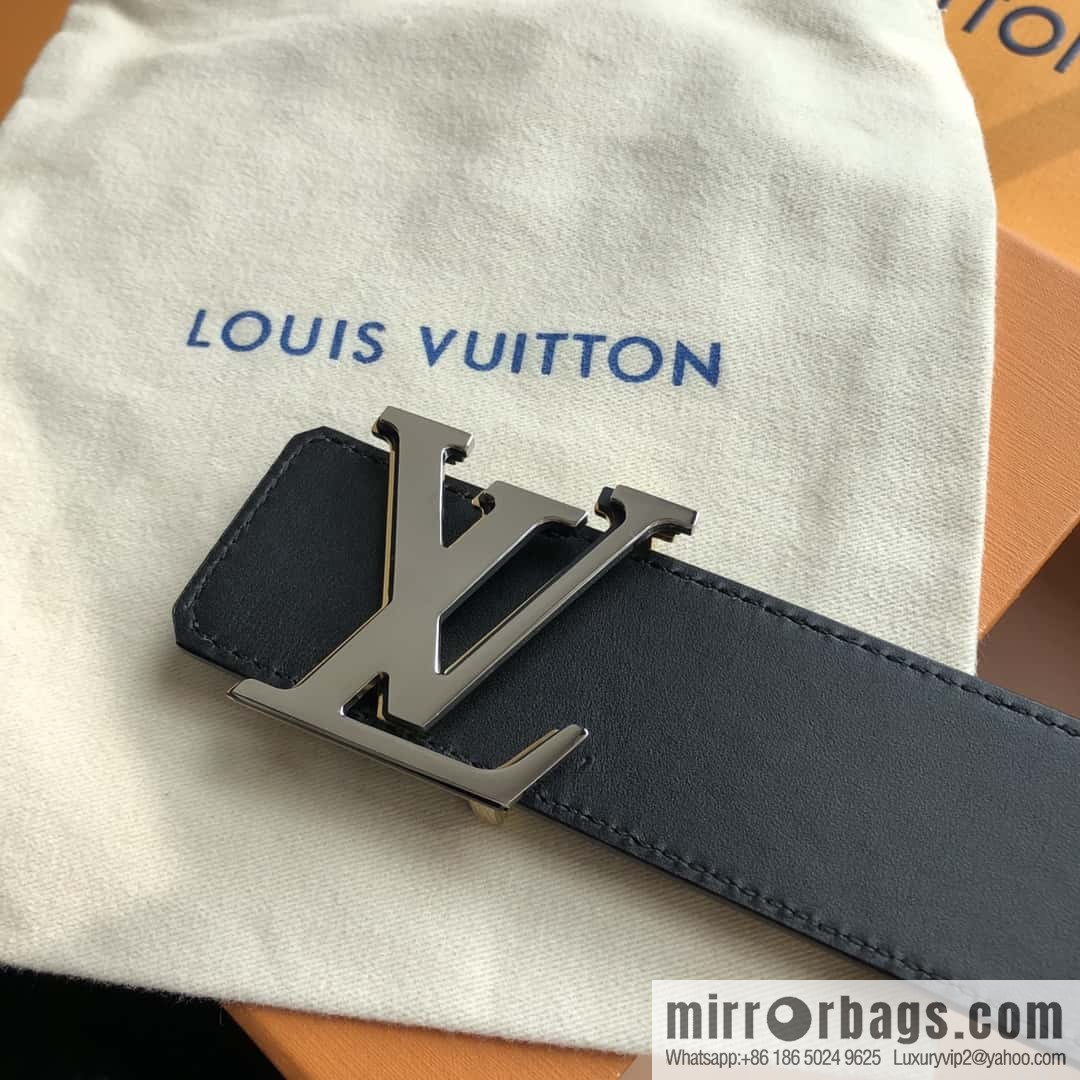 LV imported cowhide double-sided belt 40mm
