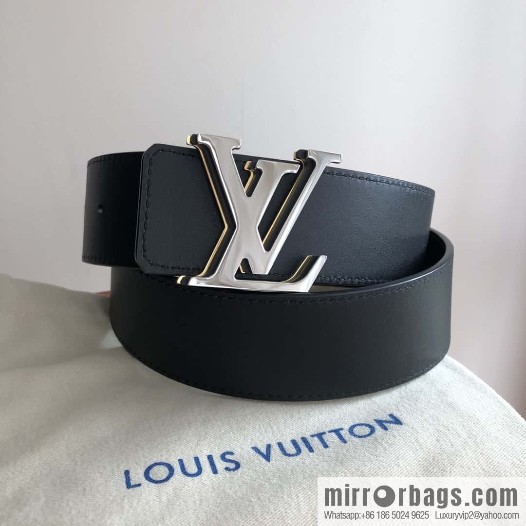 LV imported cowhide double-sided belt 40mm