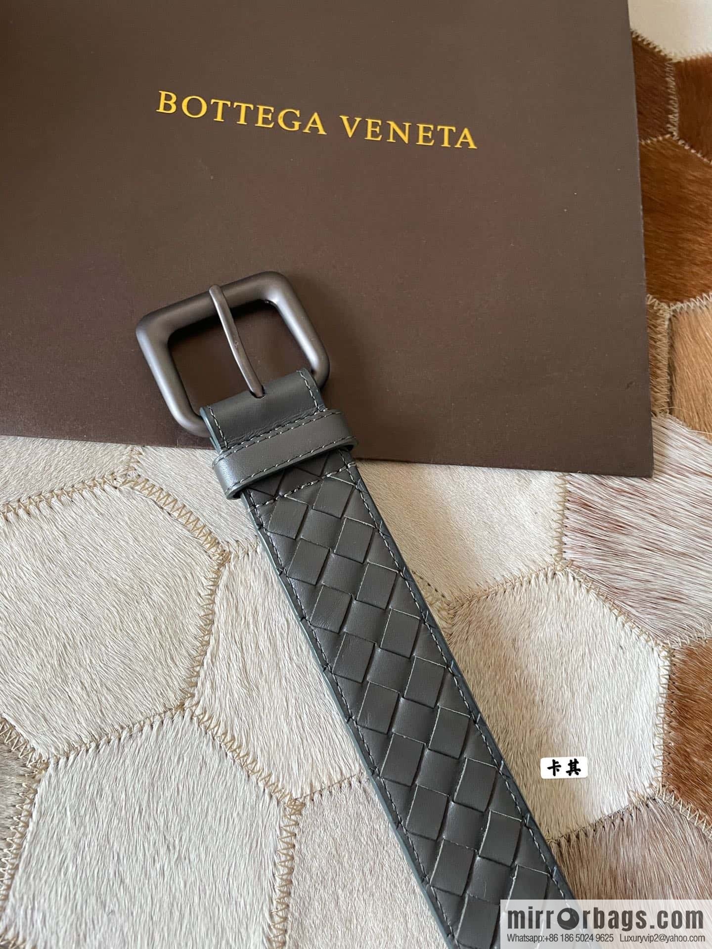 Bottega Veneta Butterfly Replica Luxury Handbag, top layer cowhide woven 3.8cm classic color pin buckle belt
