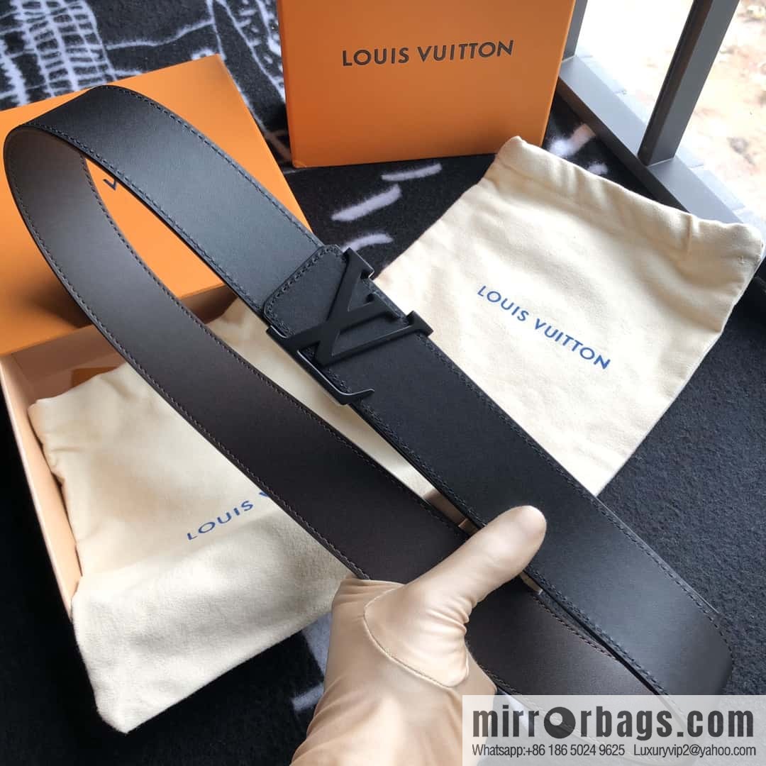 LV made in Spain embossed new presbyopia letter matte buckle belt M0032