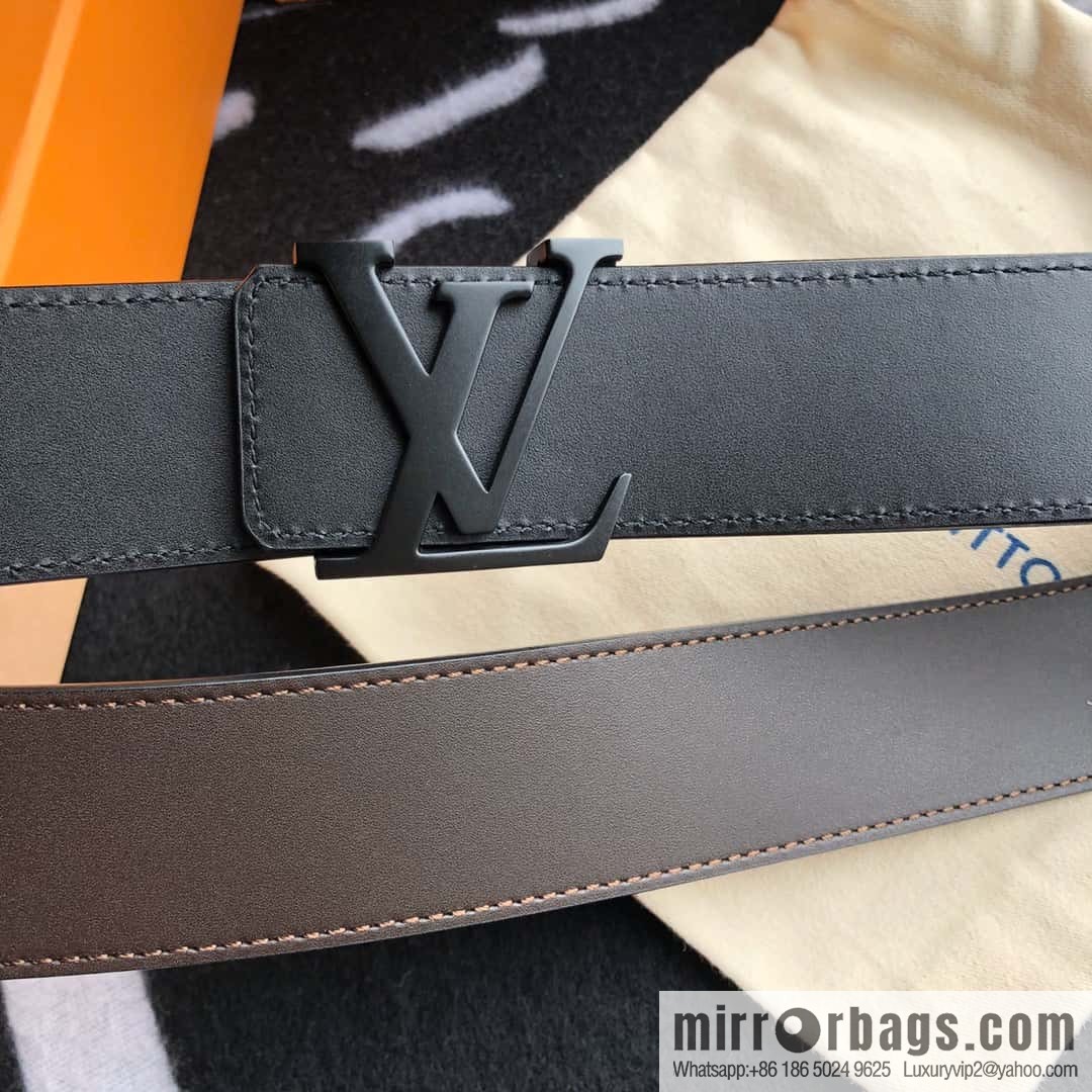 LV made in Spain embossed new presbyopia letter matte buckle belt M0032