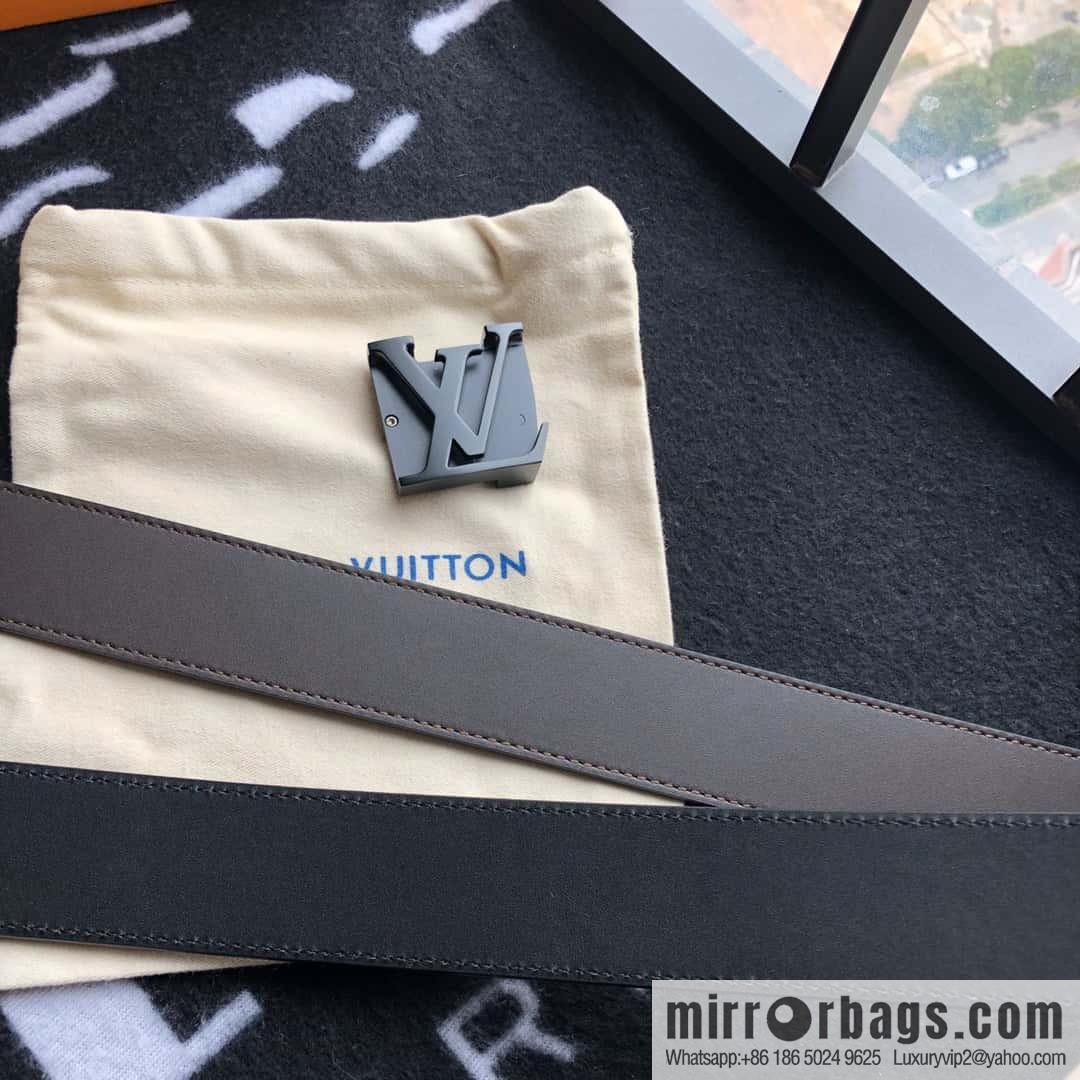 LV made in Spain embossed new presbyopia letter matte buckle belt M0032