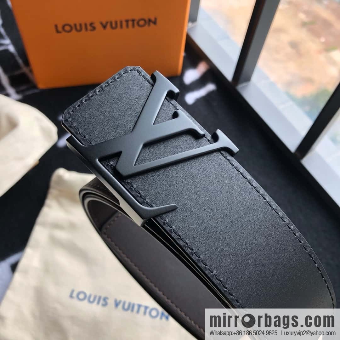 LV made in Spain embossed new presbyopia letter matte buckle belt M0032