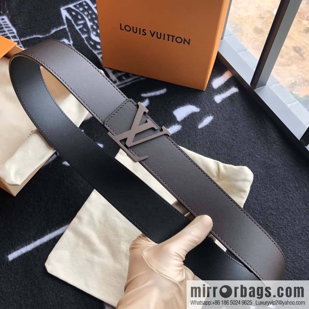 LV made in Spain embossed new presbyopia letter matte buckle belt M0032