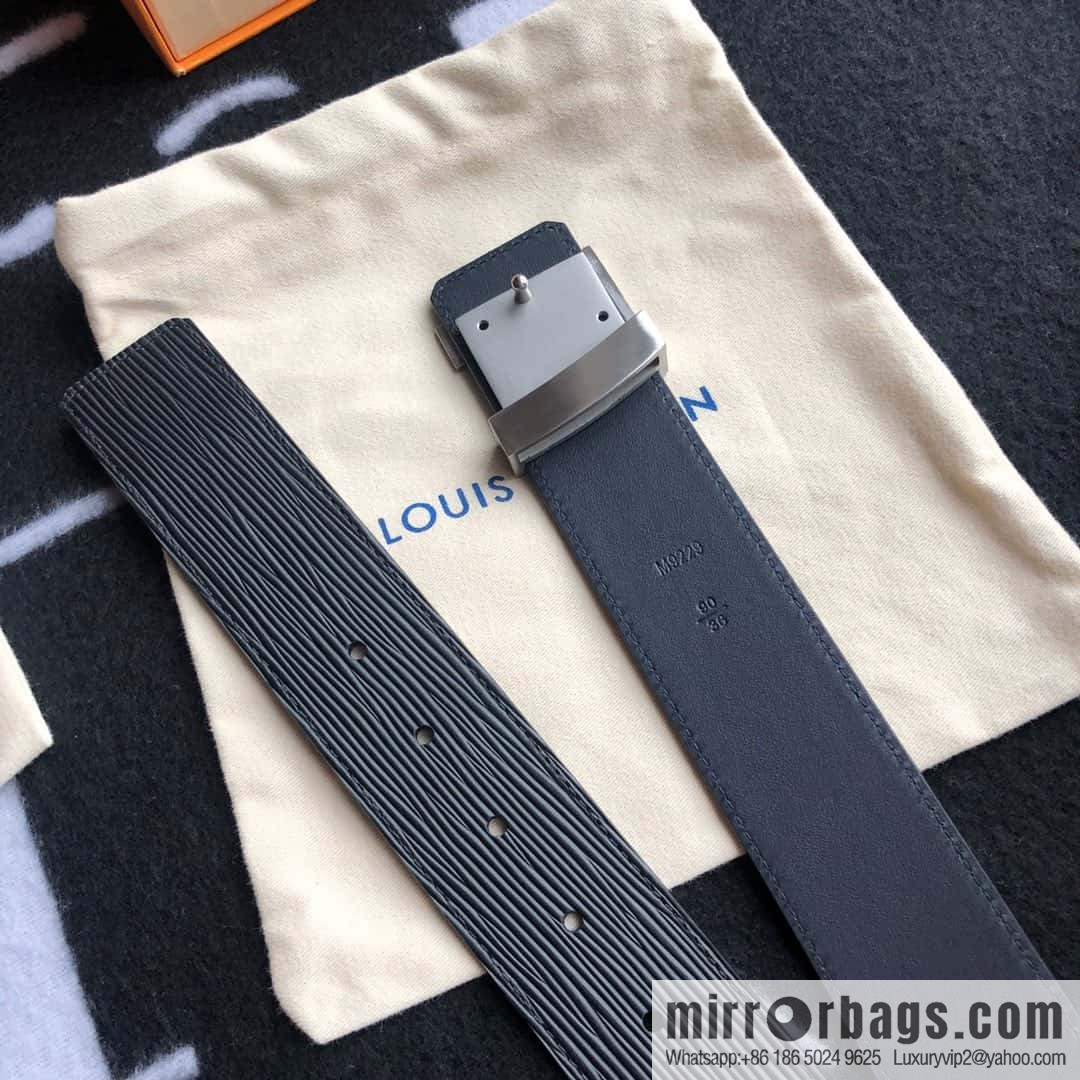 LV Initiales. 40mm water ripple belt M9229