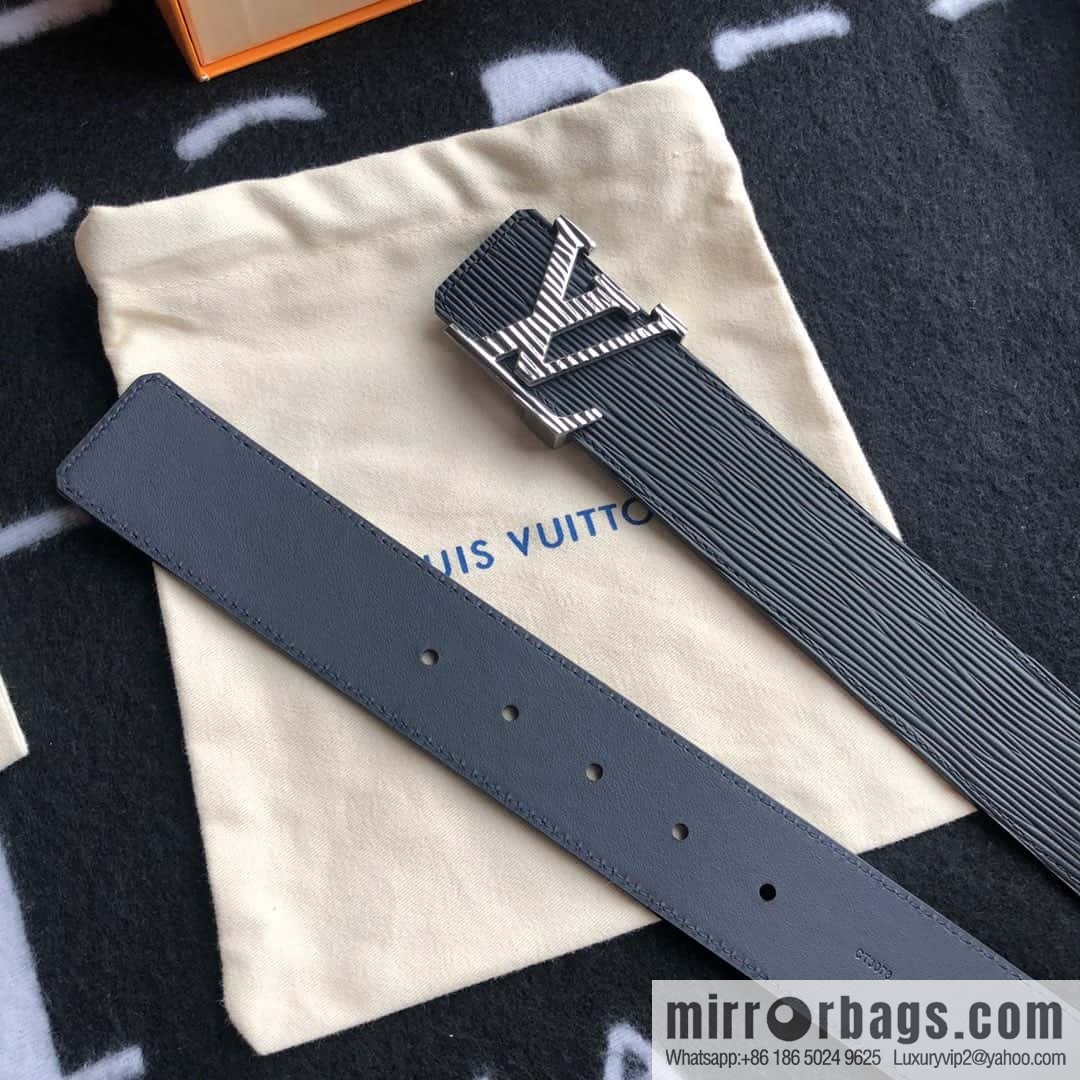 LV Initiales. 40mm water ripple belt M9229
