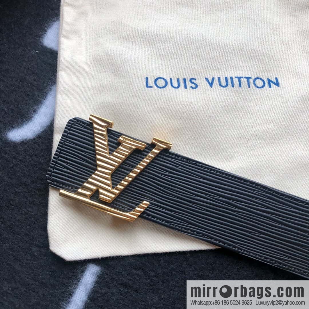 LV Initiales. 40mm water ripple belt M9229