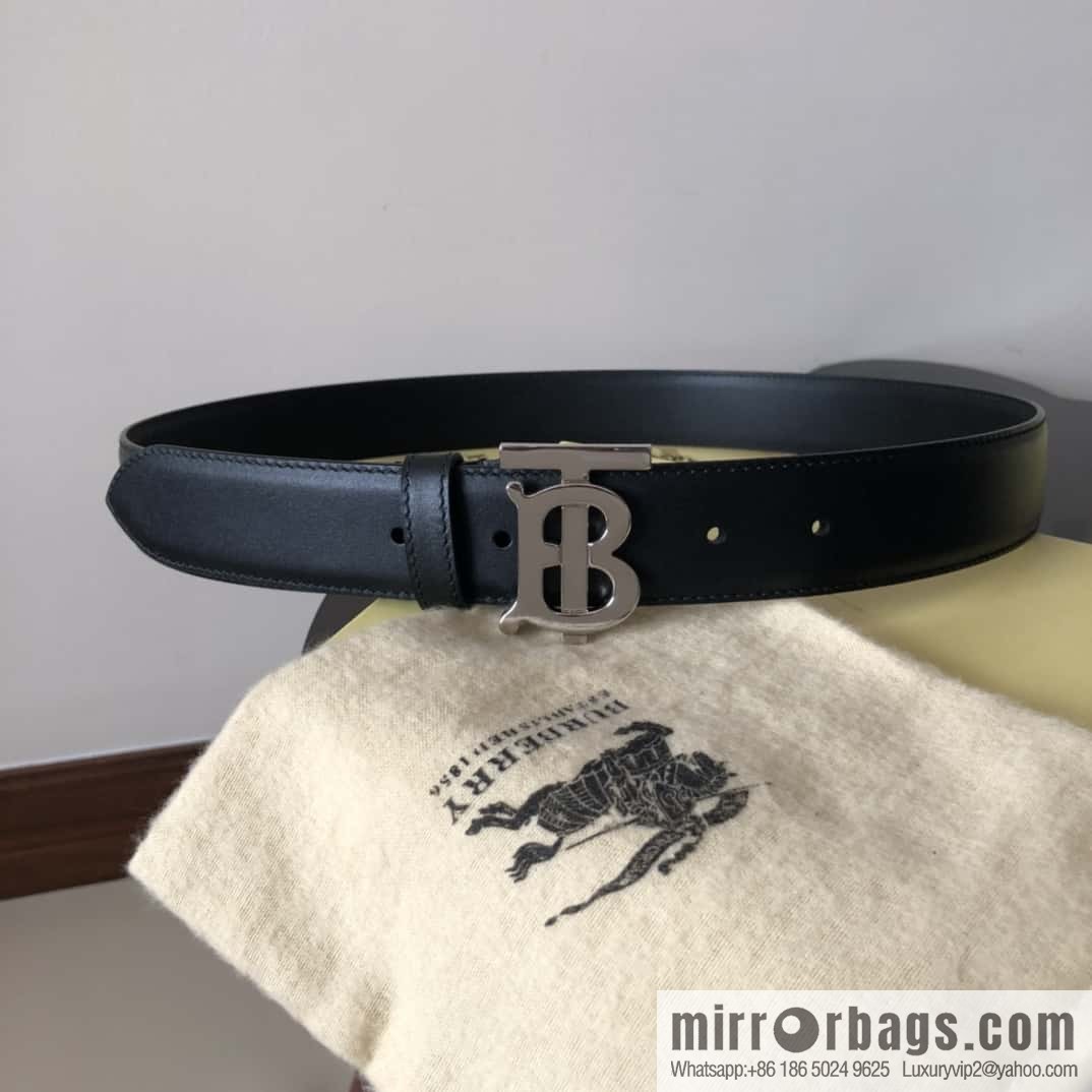 Burberry's new TB logo belt 3.5cm