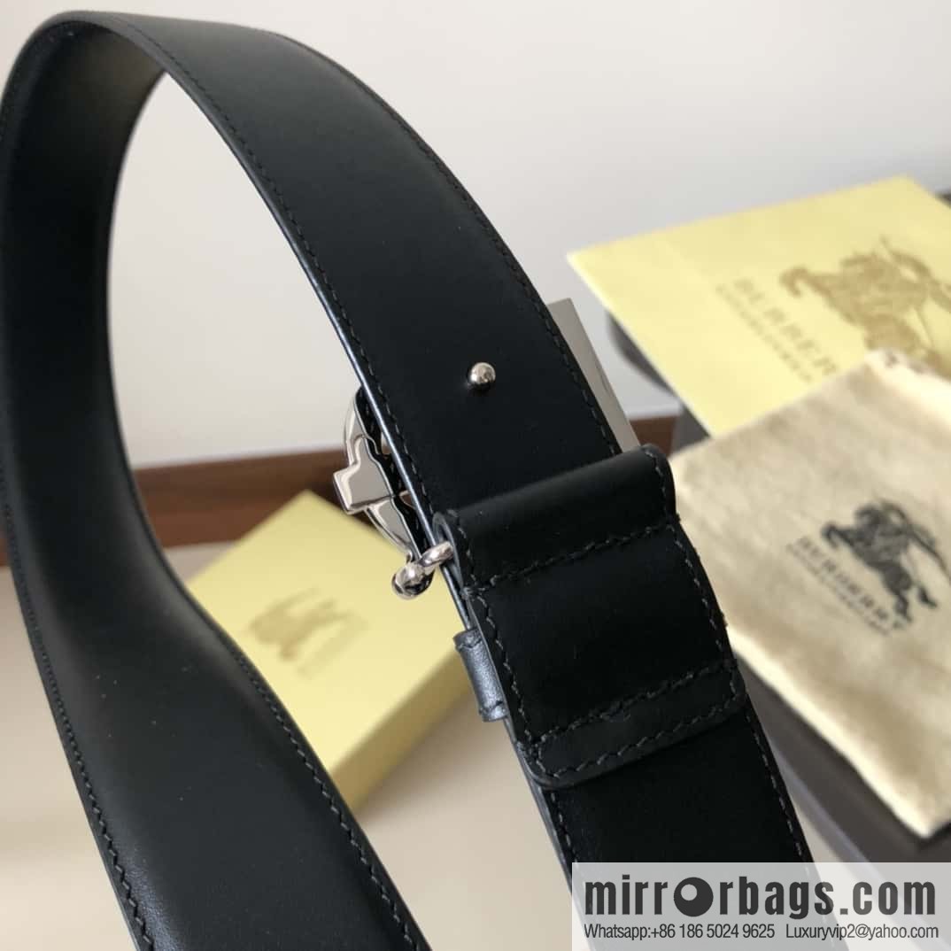 Burberry's new TB logo belt 3.5cm