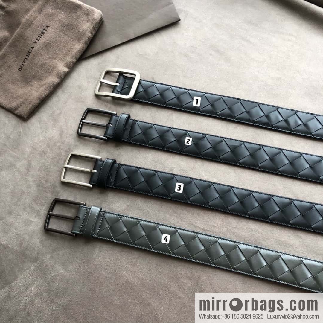 Bottega Veneta, the latest woven style belt 3.5CM