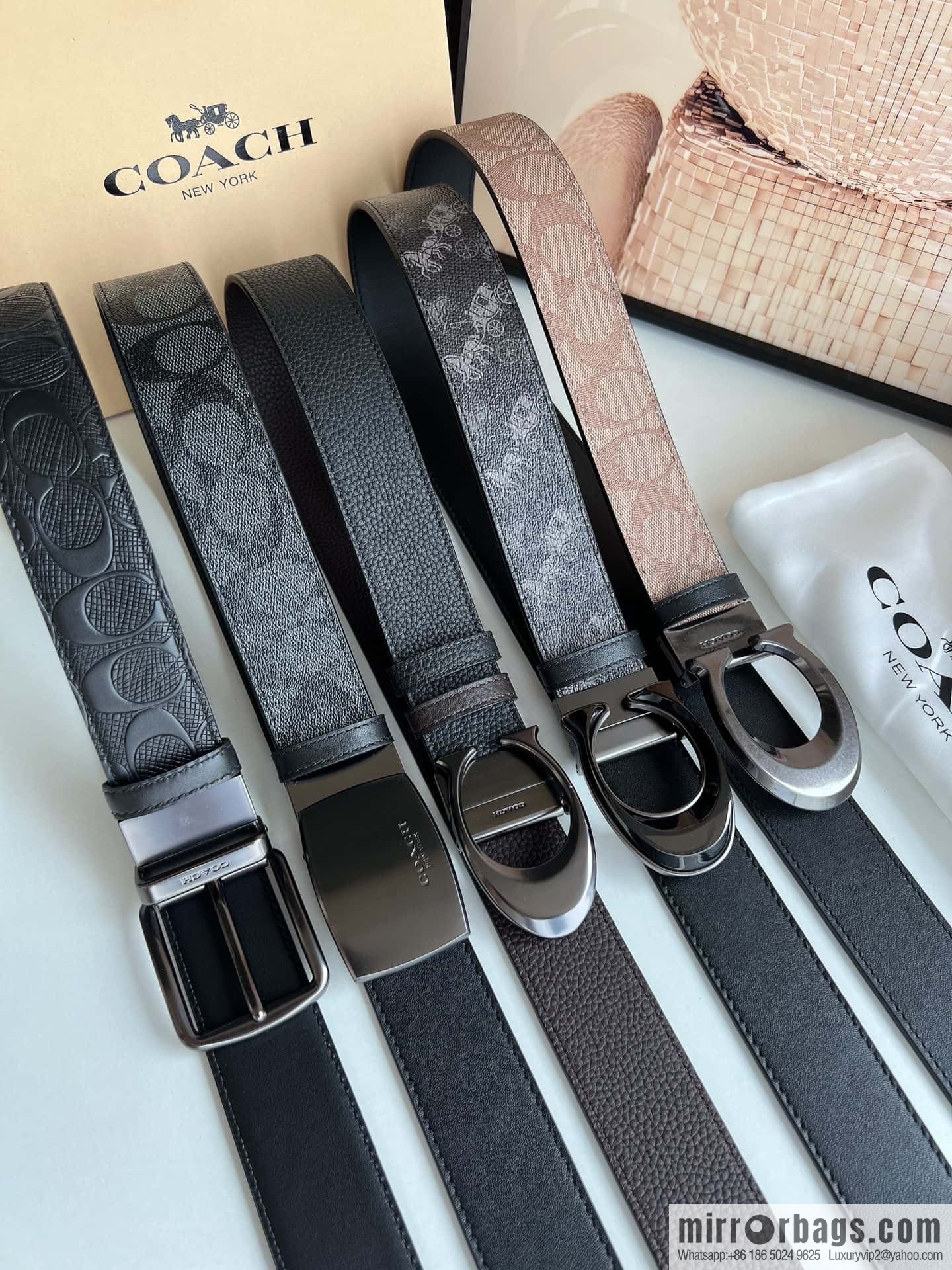 COACH Coach 4.0CM Belt
