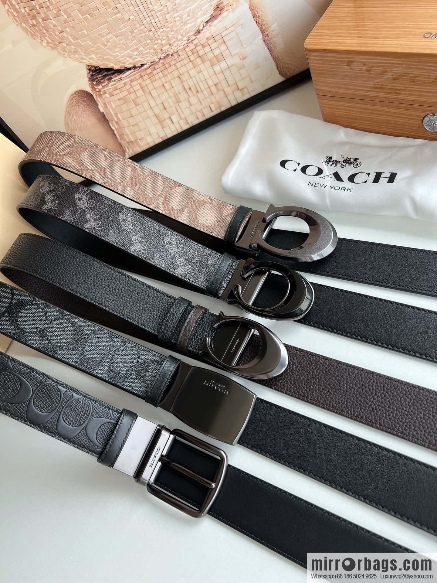 COACH Coach 4.0CM Belt