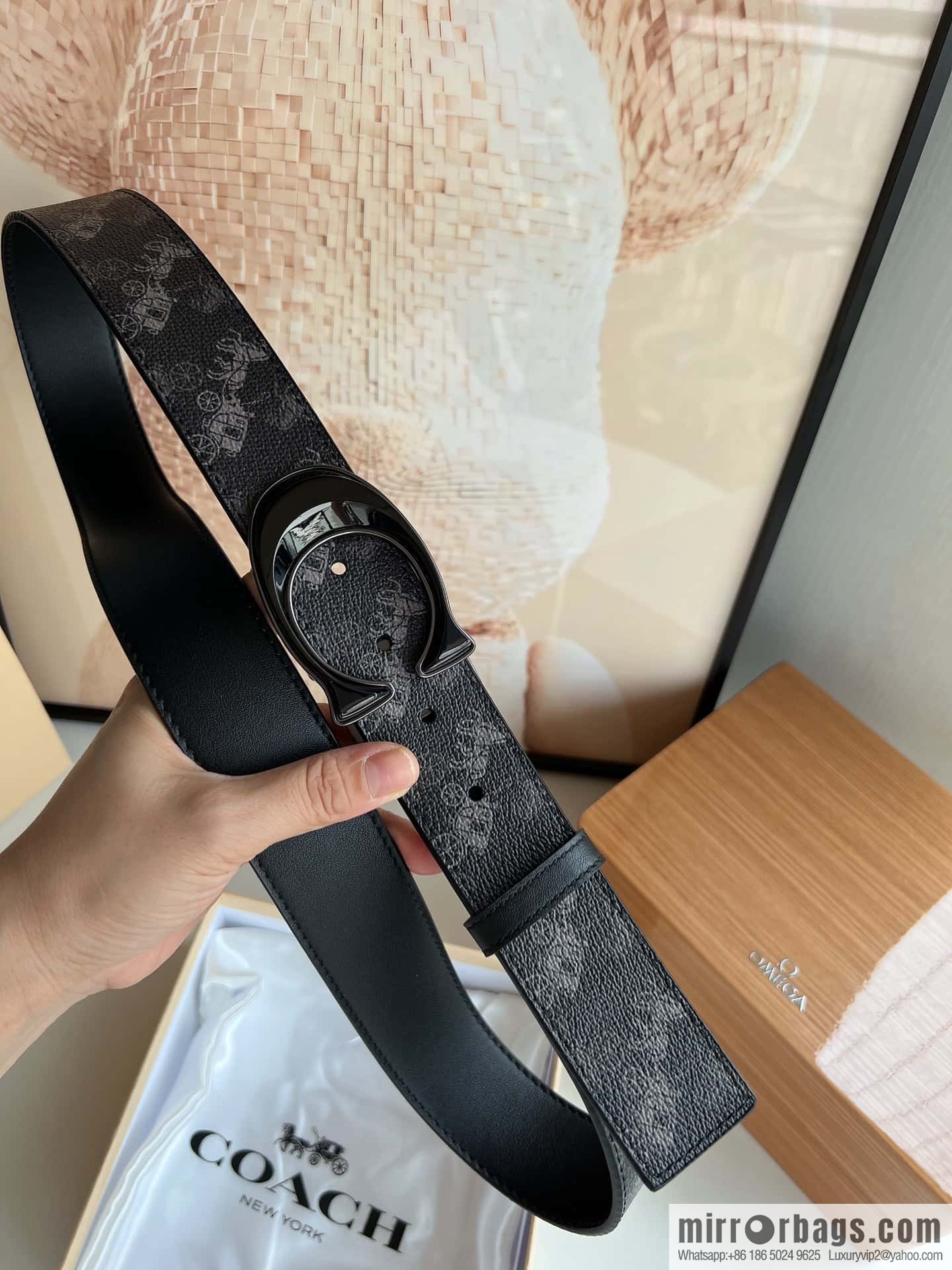 COACH Coach 4.0CM Belt