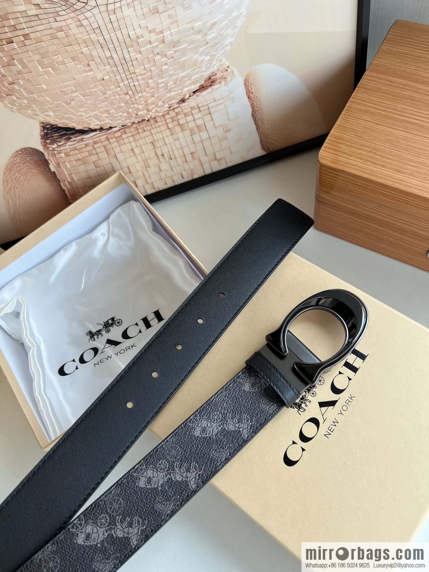 COACH Coach 4.0CM Belt