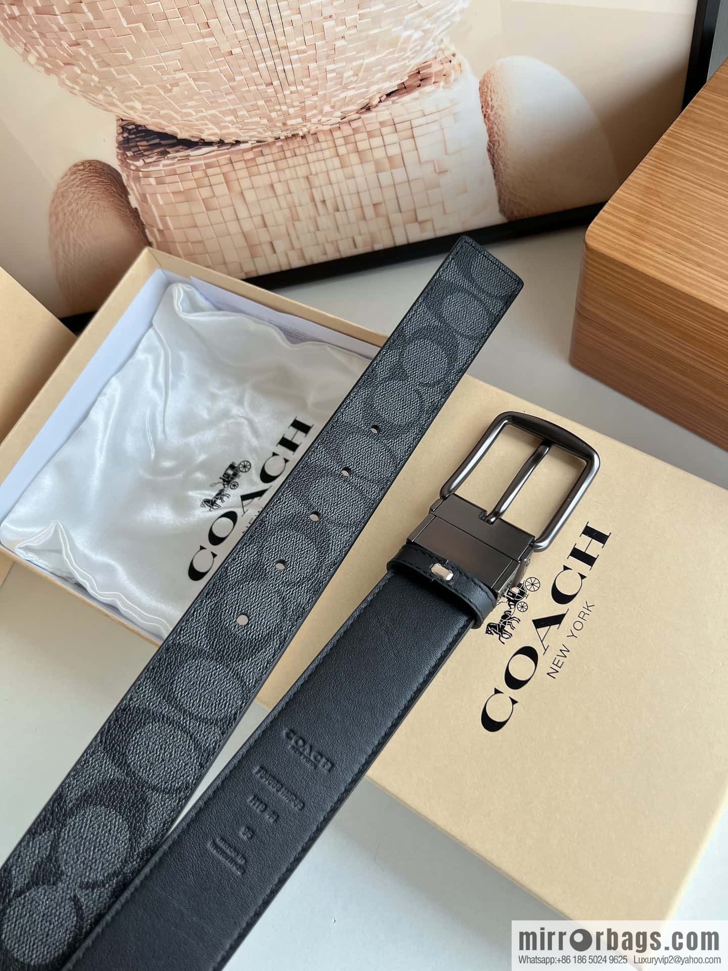 COACH Coach 4.0CM Belt