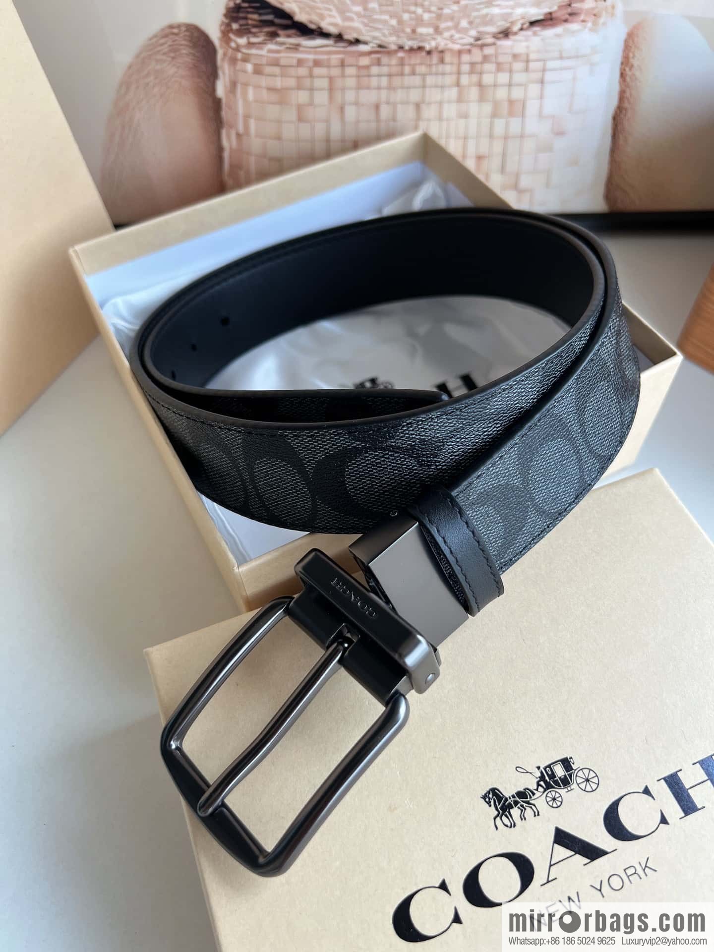 COACH Coach 4.0CM Belt