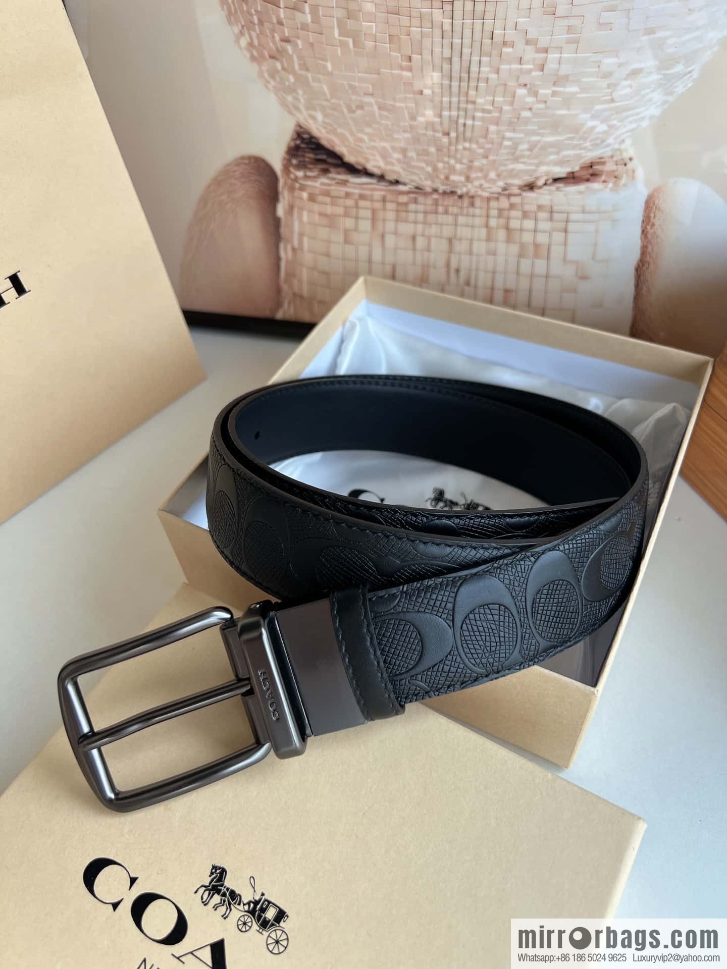 COACH Coach 4.0CM Belt
