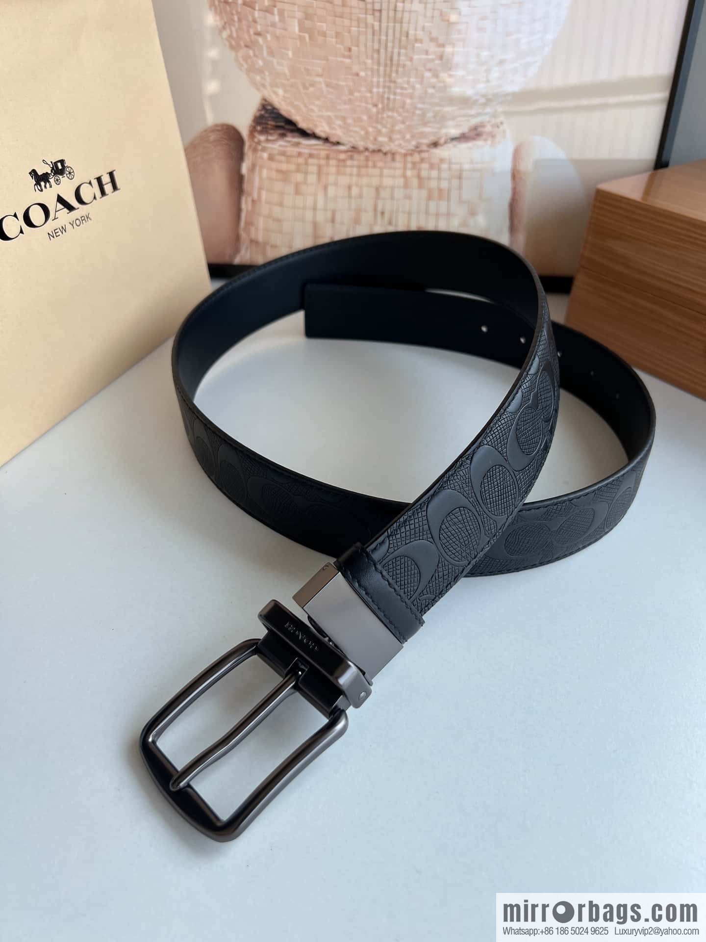 COACH Coach 4.0CM Belt