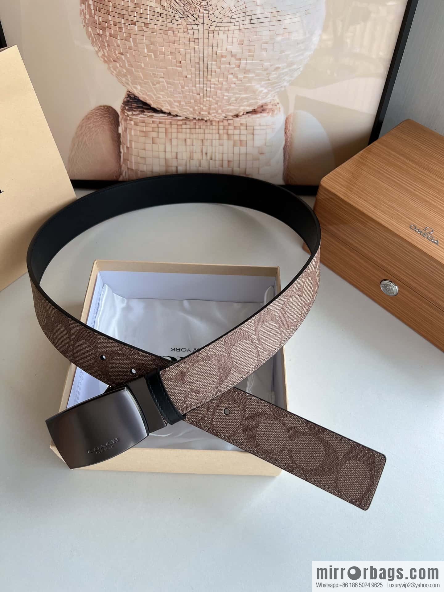 COACH Coach 4.0CM Belt