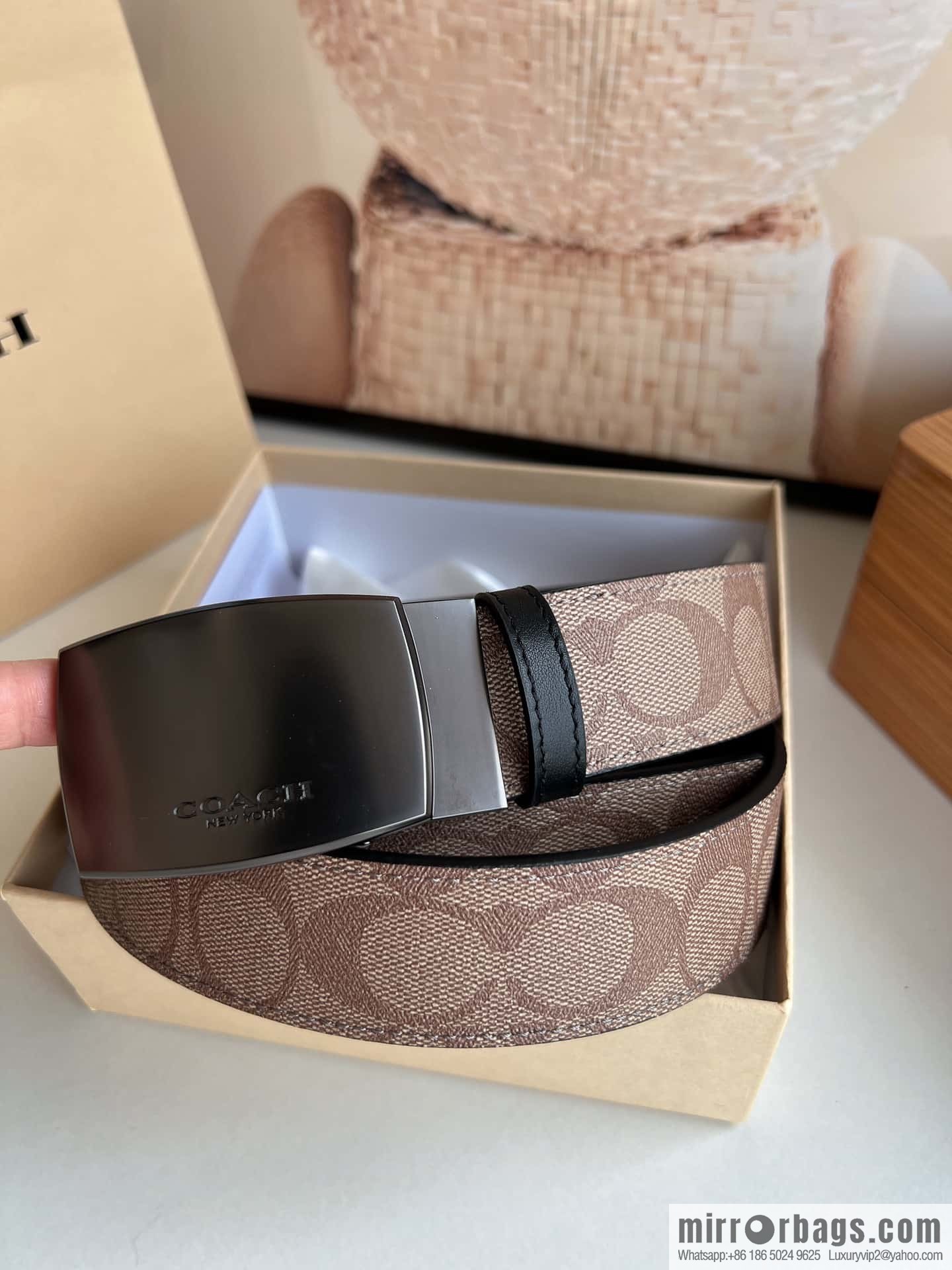 COACH Coach 4.0CM Belt