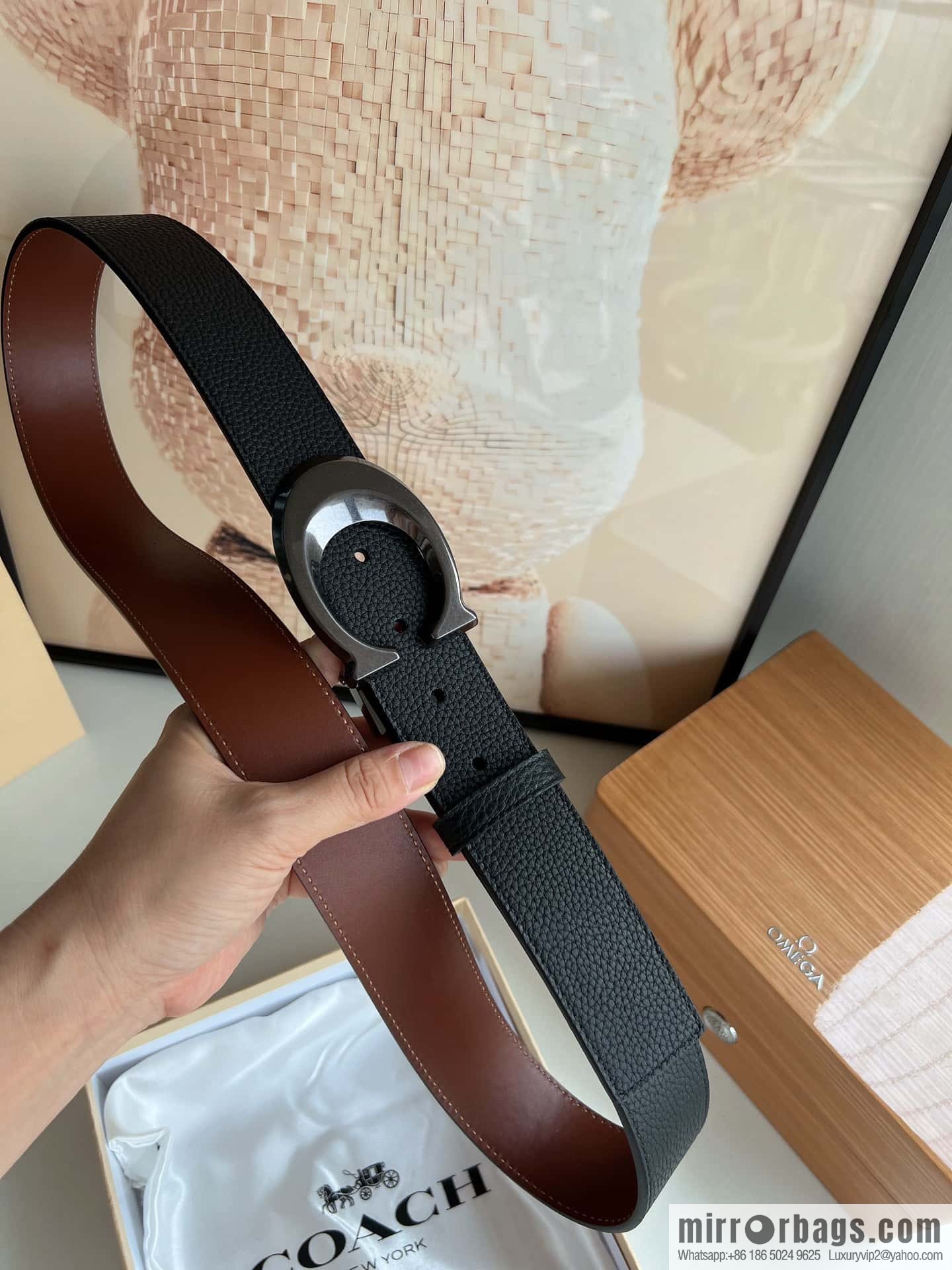 COACH Coach 4.0CM Belt