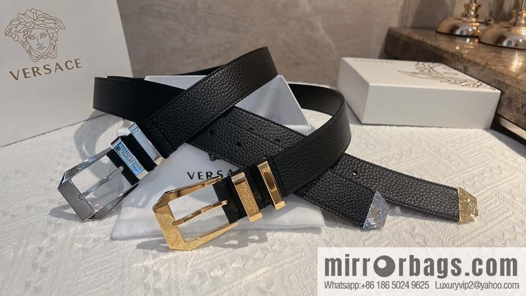 VERACE Versace, Men's Pin Buckle Belt 4.0CM