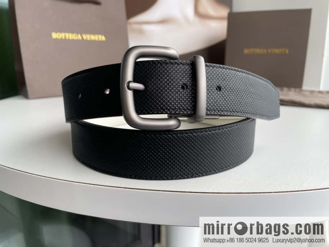 Bottega Veneta, classic weave, cowhide belt 3.5cm