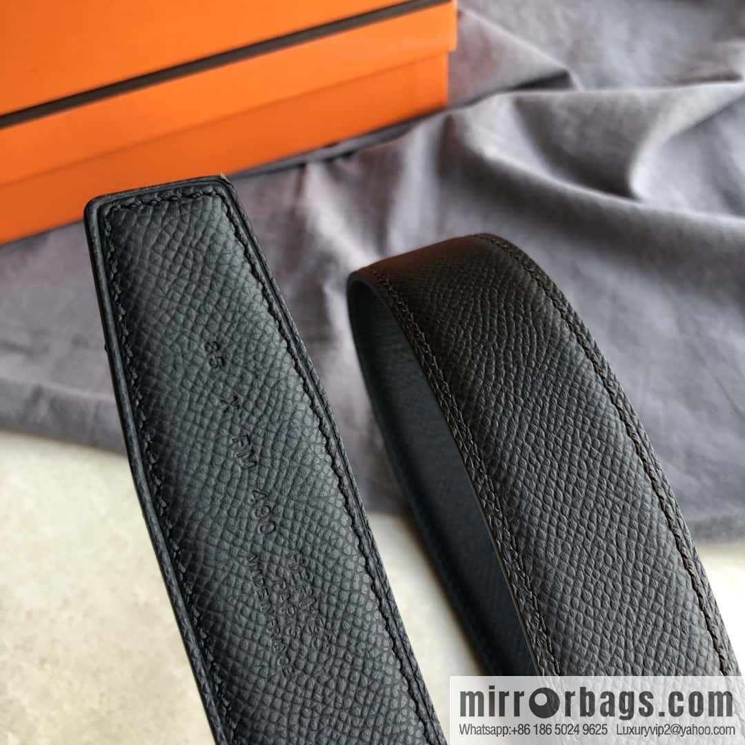 Hermes, Stainless Steel Japanese Buckle & Double-Sided Palm Belt 32mm