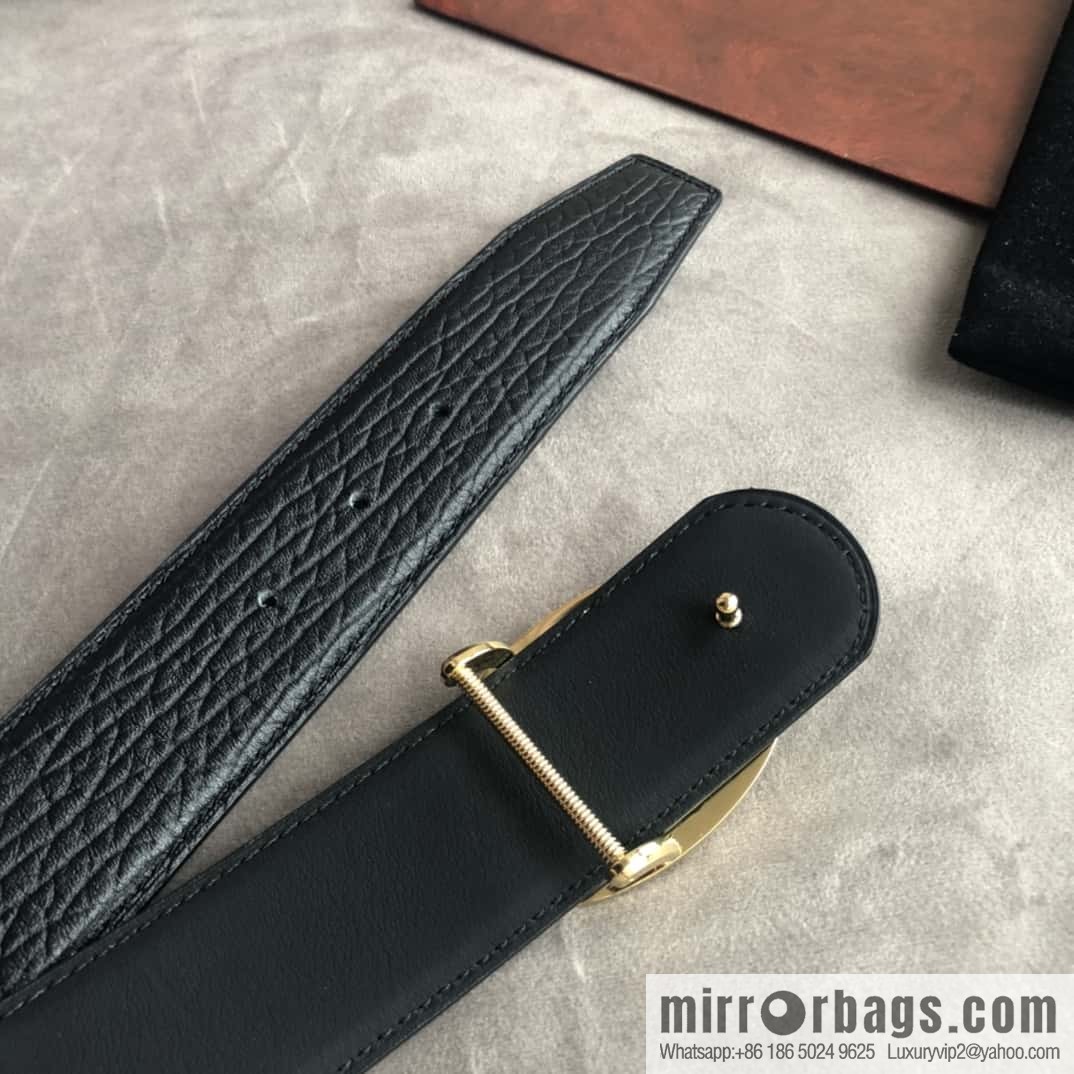 Stefano Ricci Stephen, Eagle Metal Buckle, Top Cowhide Elephant Textured Belt 3.8cm