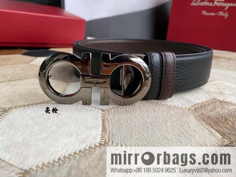 Ferragamo Ferragamo cowhide belt 3.5cm