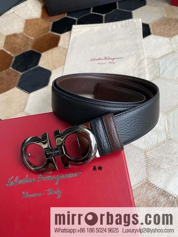 Ferragamo Ferragamo cowhide belt 3.5cm