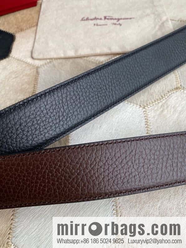 Ferragamo Ferragamo cowhide belt 3.5cm