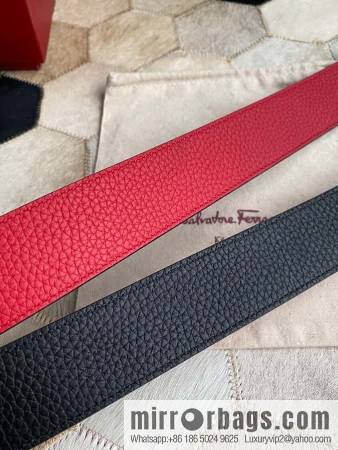 Ferragamo Ferragamo cowhide belt 3.5cm