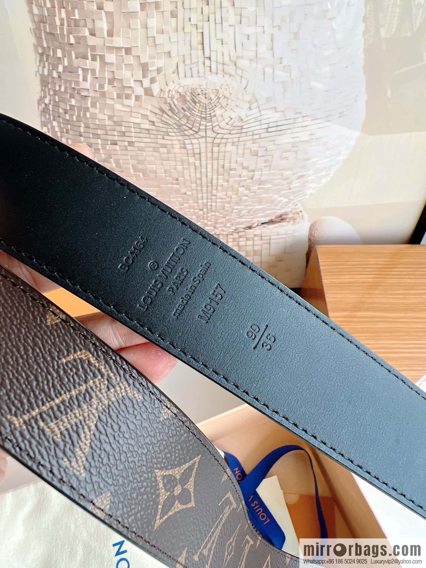 LV Men's PONT NEUF35mm Belt