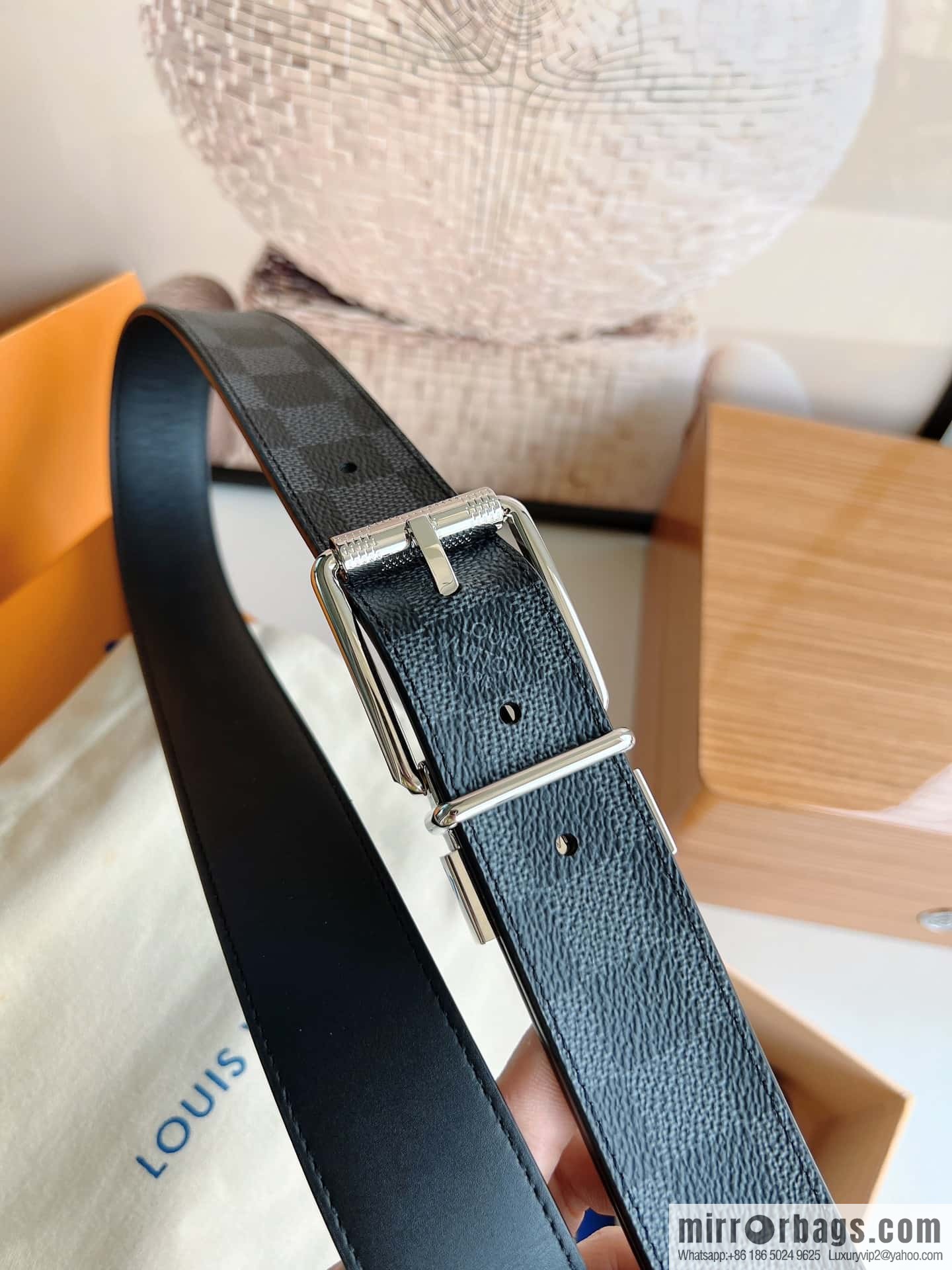 LV Men's PONT NEUF35mm Belt