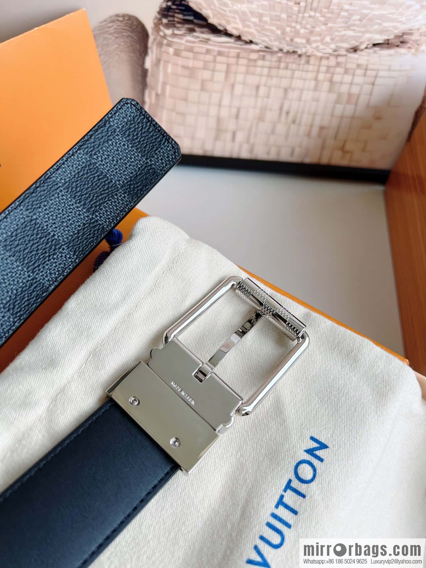 LV Men's PONT NEUF35mm Belt