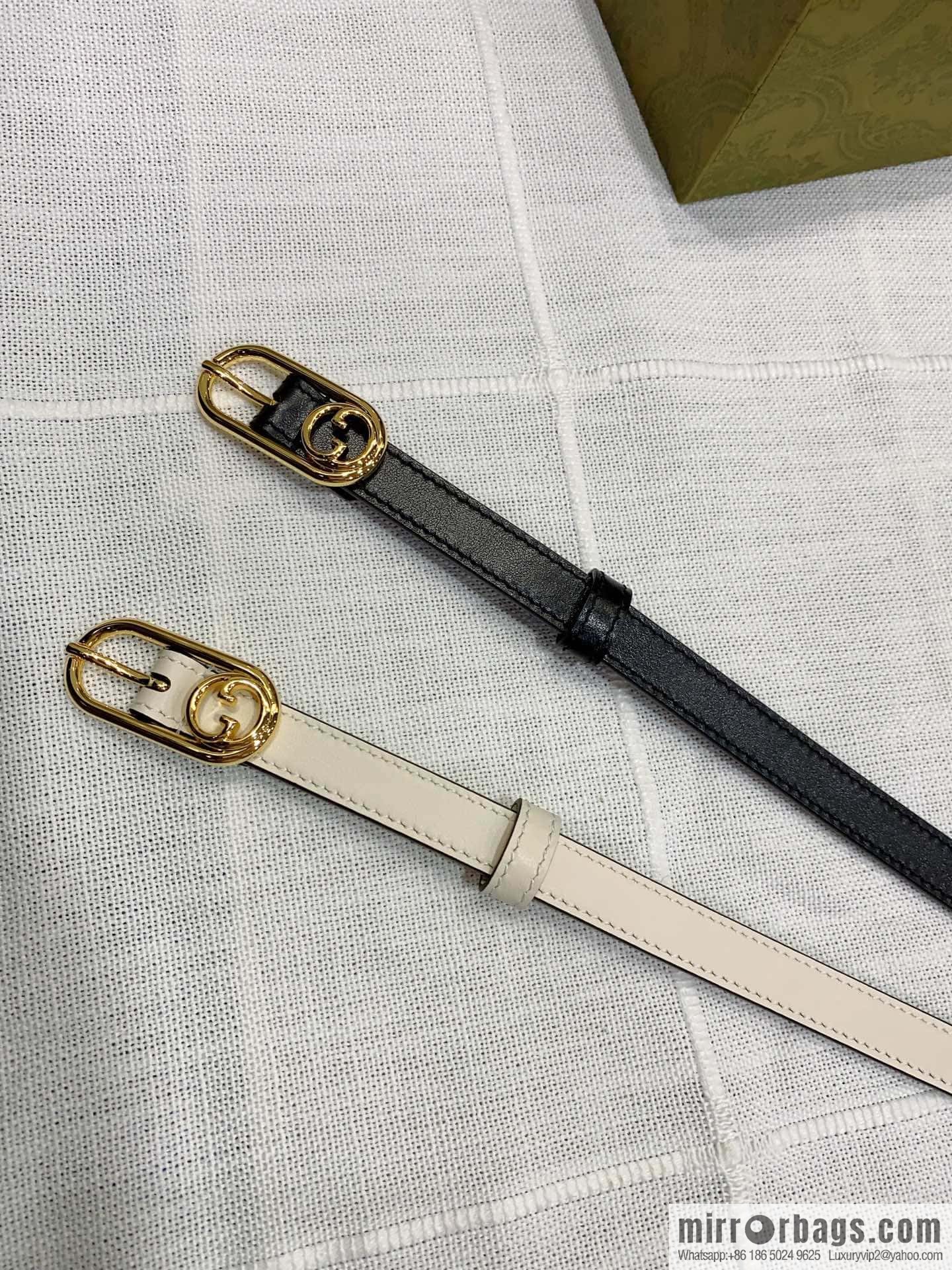 GUCCI slim version, boutique small belt 1.5cm