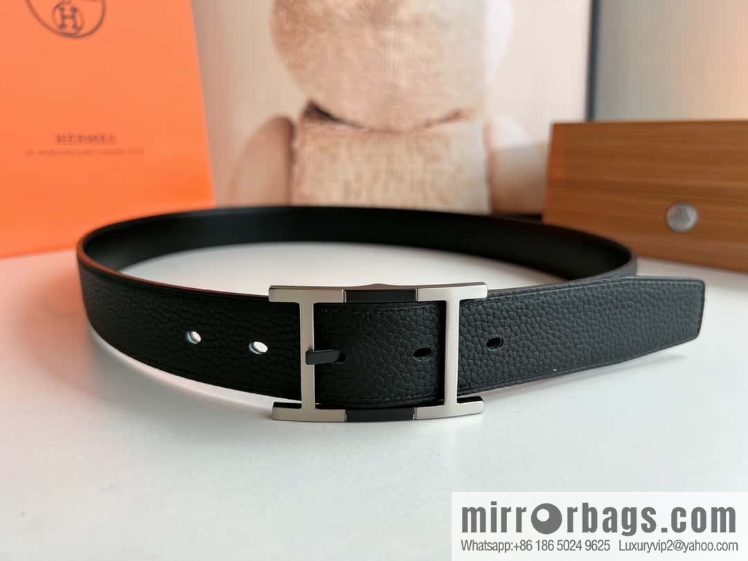 Hermes Nathan 32 PVD Double Sided Belt 32mm