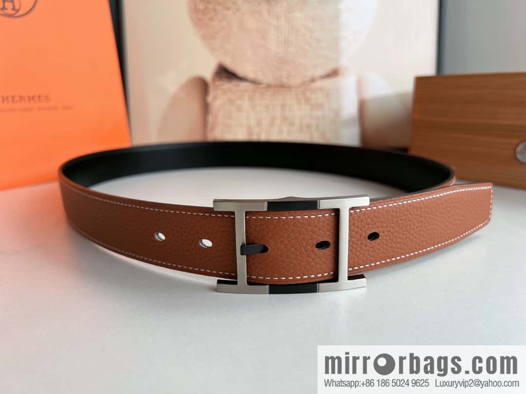 Hermes Nathan 32 PVD Double Sided Belt 32mm